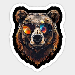 Subtle Signals From Grizzly Bear Sticker